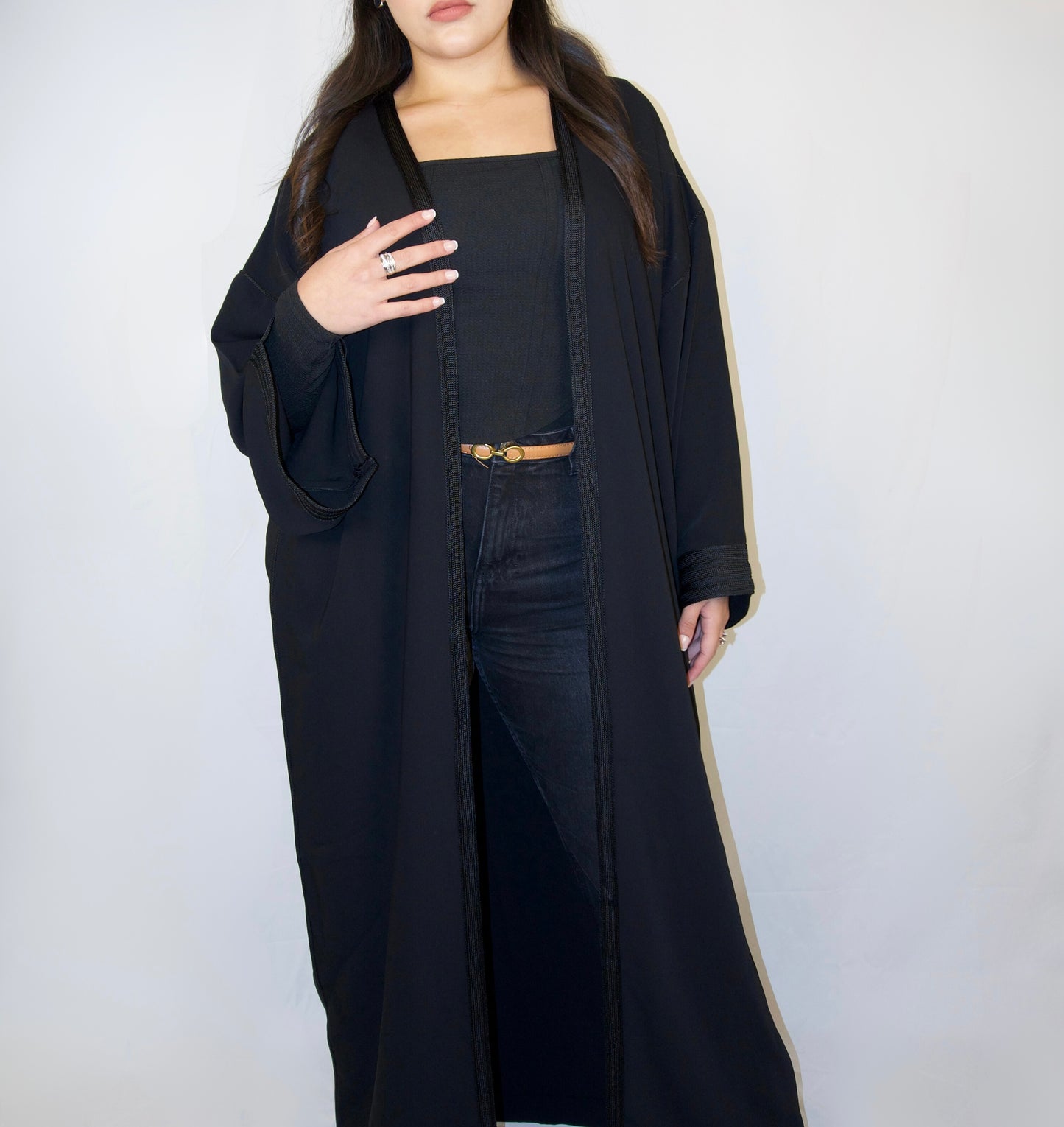 Classy Kimono - BLACK