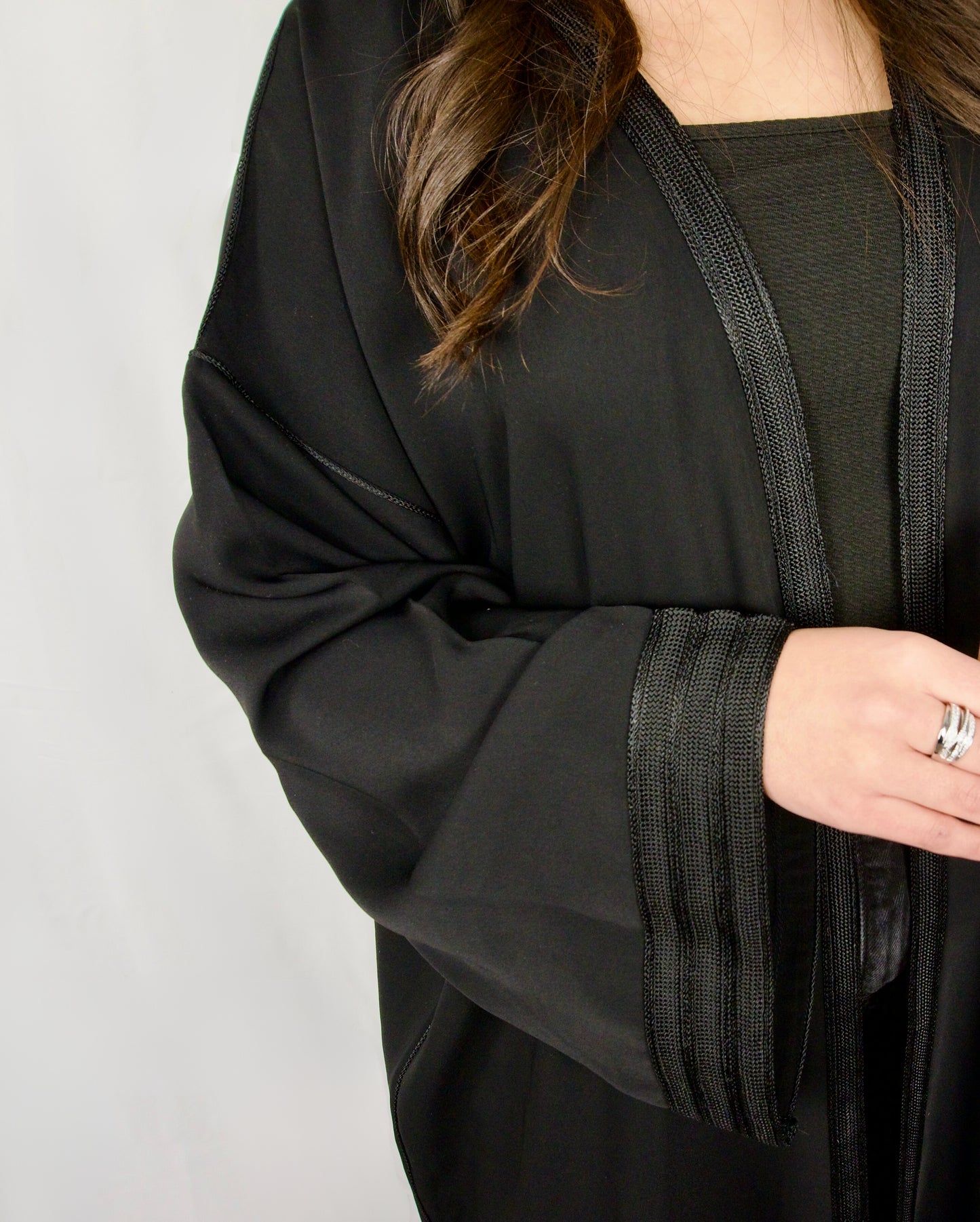 Classy Kimono - BLACK