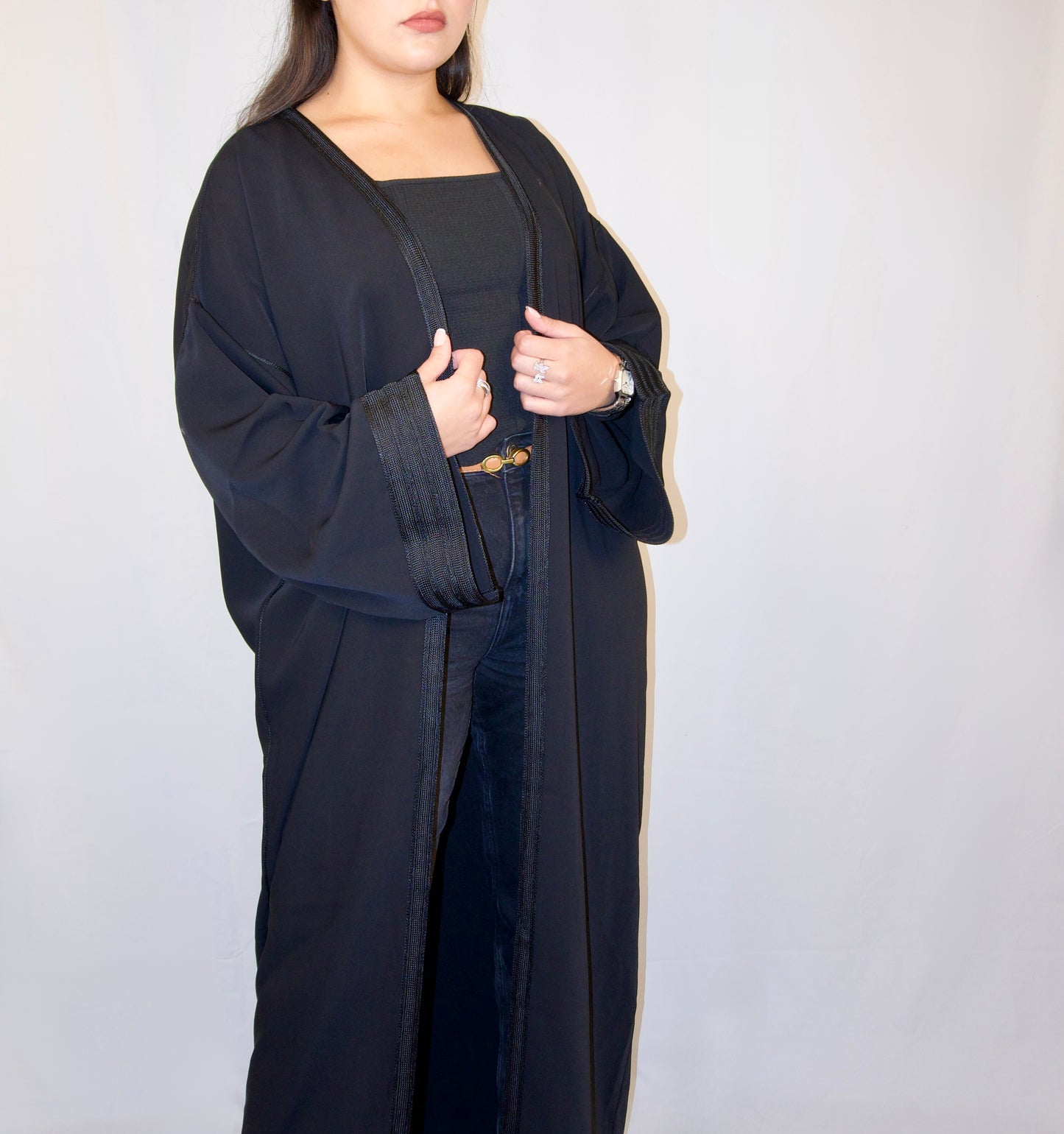 Classy Kimono - BLACK
