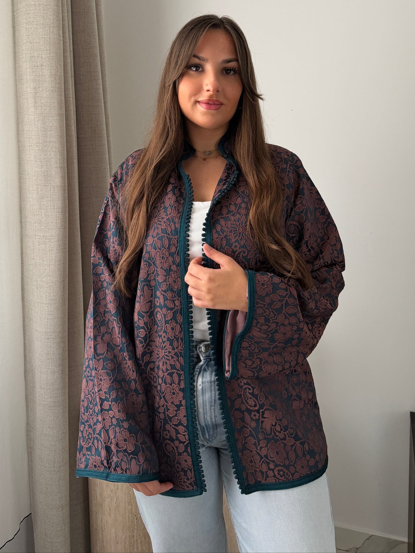 Kimono Shorty Flower