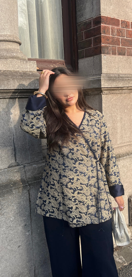 Kimono Set Croisé - NAVY