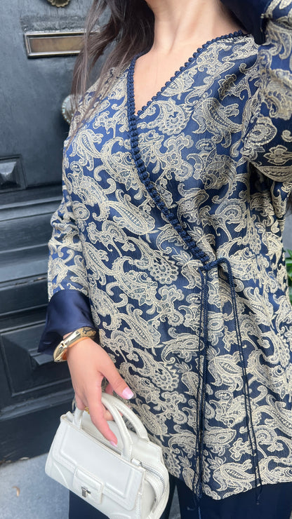 Kimono Set Croisé - NAVY