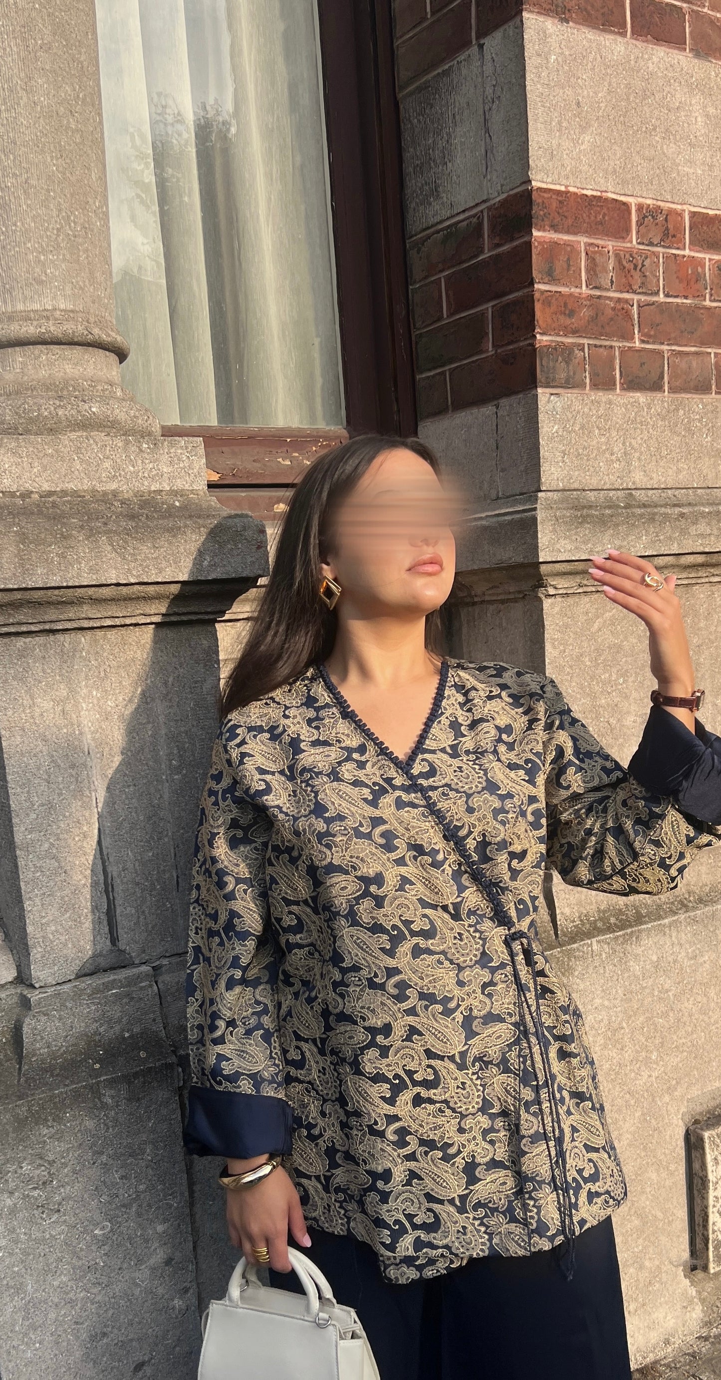 Kimono Set Croisé - NAVY